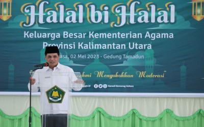 Halal Bihalal Keluarga Besar Kantor Kementerian Agama Provinsi Kalimantan Utara