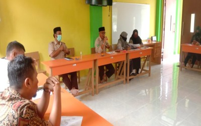 Rapat Koordinasi Persiapan PTM di Bulan Ramadhan
